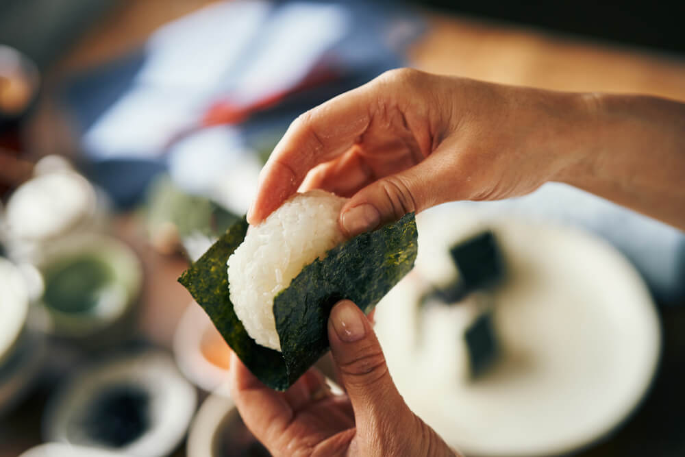 むすびの海苔おにぎり